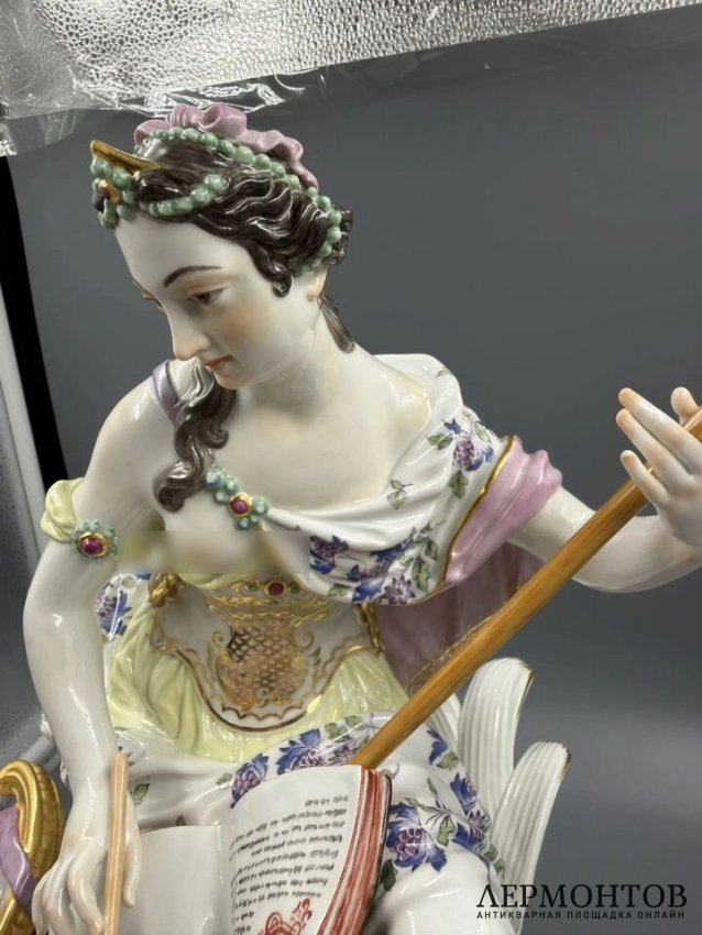Скульптура «Муза Каллиопа». Фарфор, Meissen, И. И. Кендлер, Германия, 2012 год