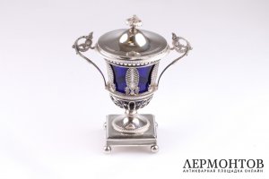 Ваза для конфет. Серебро 950. Франция