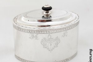 Чайница редкая. 1793 год. Российская империя