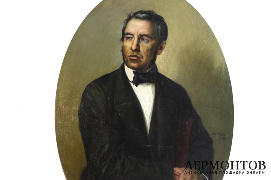 Картина. Портрет М.И. Глинки. Яковлев Василий Николаевич. Холст, масло. 1940-е гг.