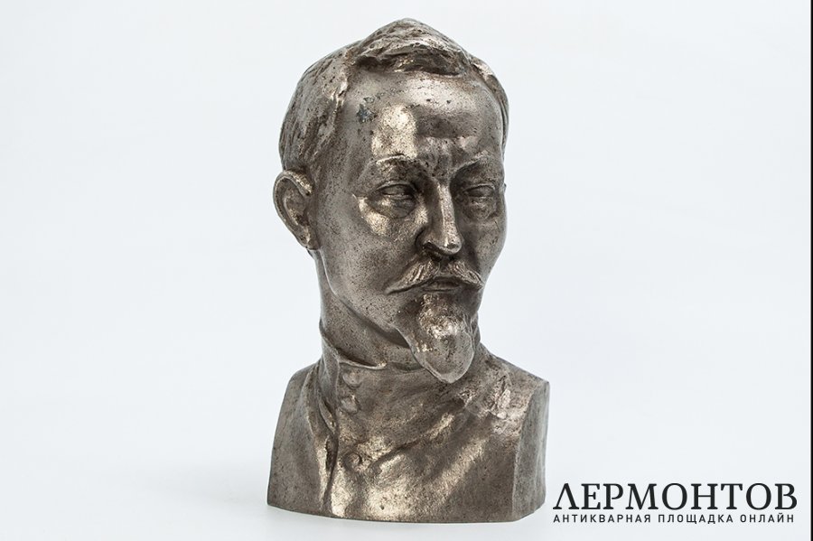 Бюст Феликса Эдмундовича Дзержинского. СССР, ск. О. С. Ключкин, 1970-1980 гг. Металл.