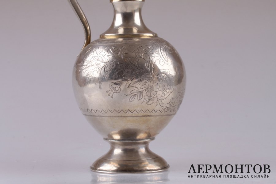 Кувшин для вина. Серебро 84 пробы. Российская империя