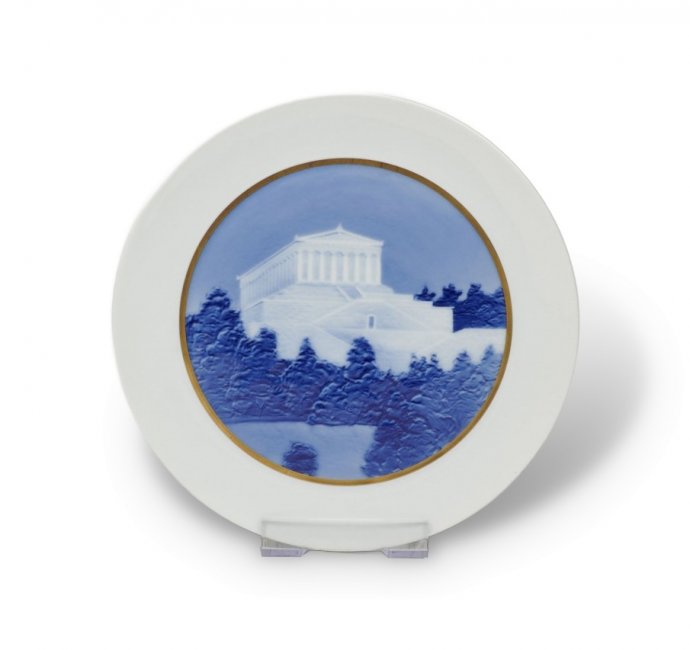 Тарелка «Вальгалла». Фарфор, Rosenthal, Германия, 1912–1914 годы