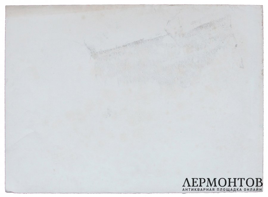Гравюра с подрисовкой. Курзенков Л.С. Хива. 1967 г. Автолитография, смешанная техника