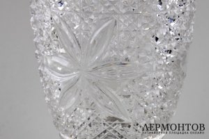 Графин для воды и вина в стиле ампир. Серебро 800, хрусталь. Германия, кон. XIX в.