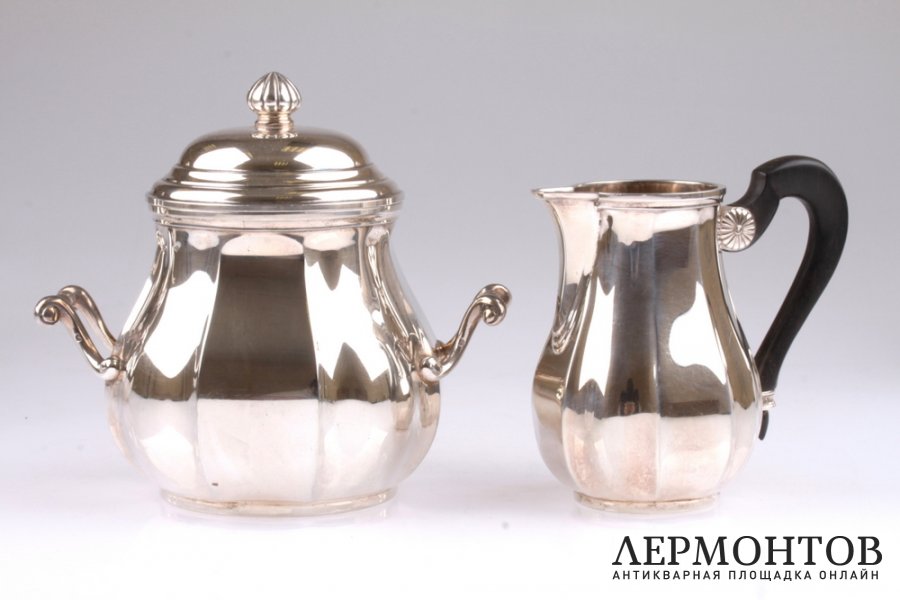 Чайно-кофейный сервиз Henin et Cie. Серебро 950. Франция