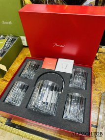 Набор из коллекции «Harmonie»: ведро для льда и 4 бокала. Хрусталь, Baccarat, Франция