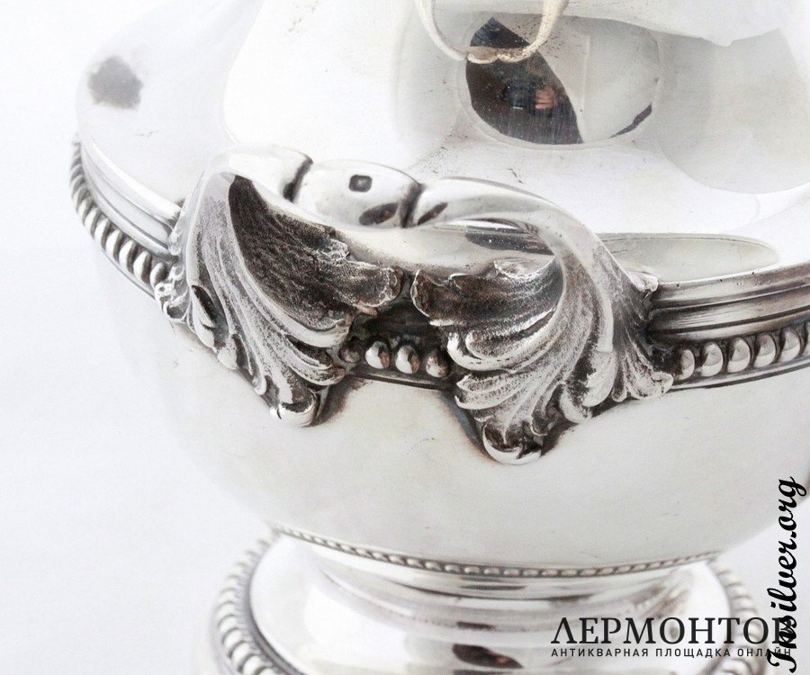 Сахарница. Серебро 950. Франция