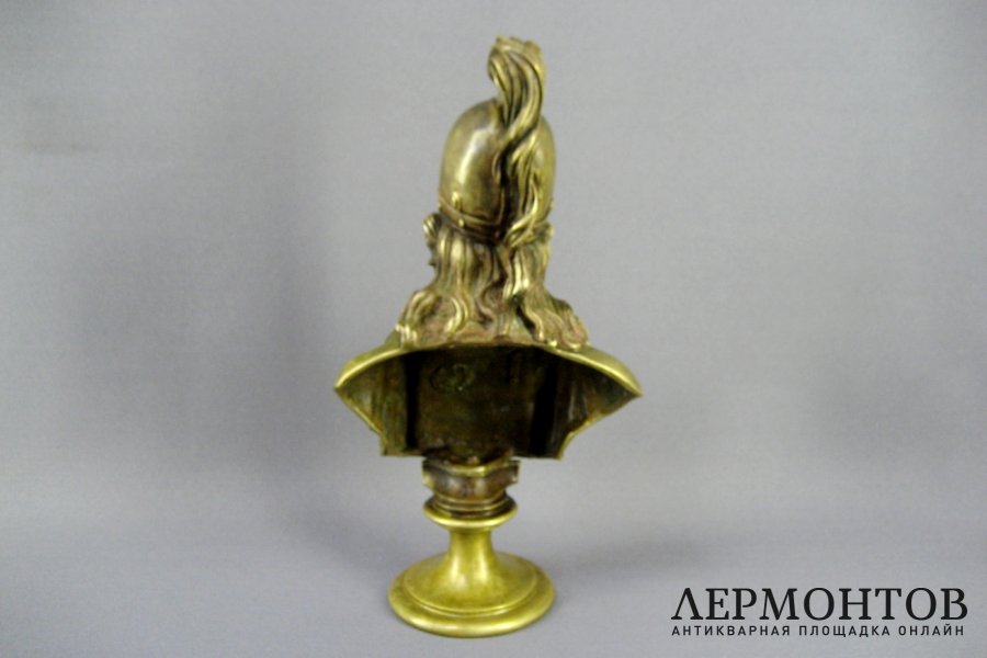 Бюст Георгий I. Бронза. Российская империя, фабрика Ф. Шопена.