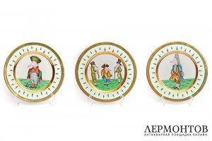 Тарелка Крысята - воришки. ИФЗ, 2006 г. Авт. рис. - М. Шемякин.