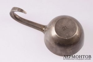 Ковш. Серебро 84 пробы, золочение. 1881 год. Санкт-Петербург. Российская империя
