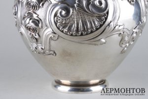 Ваза для цветов. Серебро 833 пробы. Португалия. 
