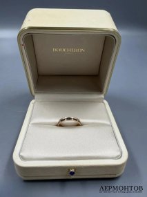 Мужское кольцо «Quatre Classique». Золото 750 пробы, керамика, Boucheron