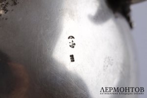 Кофейник в стиле рококо. Серебро 800 пробы. Германия