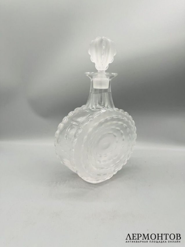 Декантер для вина. Хрусталь, Lalique, Франция, 20 век