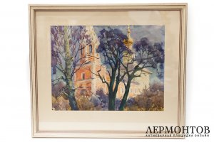 Акварель. Россия, 1983 г. Худ. Ю.Арбузов. Бумага, акварель