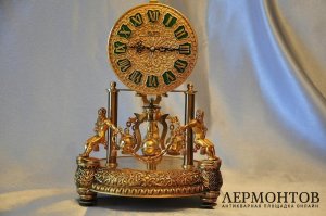 Часы "Kern". Бронза. Раритет. Германия