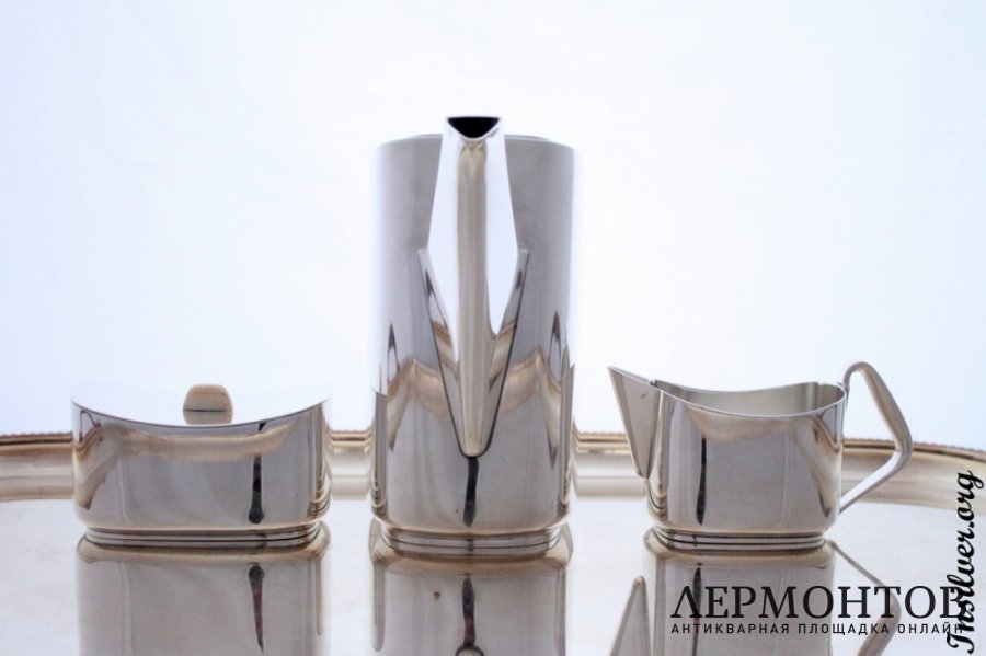 Сервиз Art Deco. Серебро 925. Дания