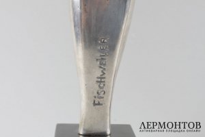 Упоры для книг art dеco. Fischweiler. Бронза, литье, серебрение. Бельгия, сер. XX в.