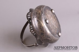 Сахарница с ручкой. Серебро 875 пробы. СССР, 50-е годы 20 в.