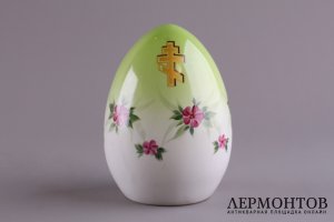 Пасхальное яйцо. Т-во Кузнецова, Россия, 19 век.