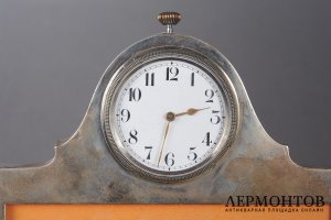 Рамка для фотографии с часами. Англия, Лондон, 1911 г. Часовой механизм - Швейцария.