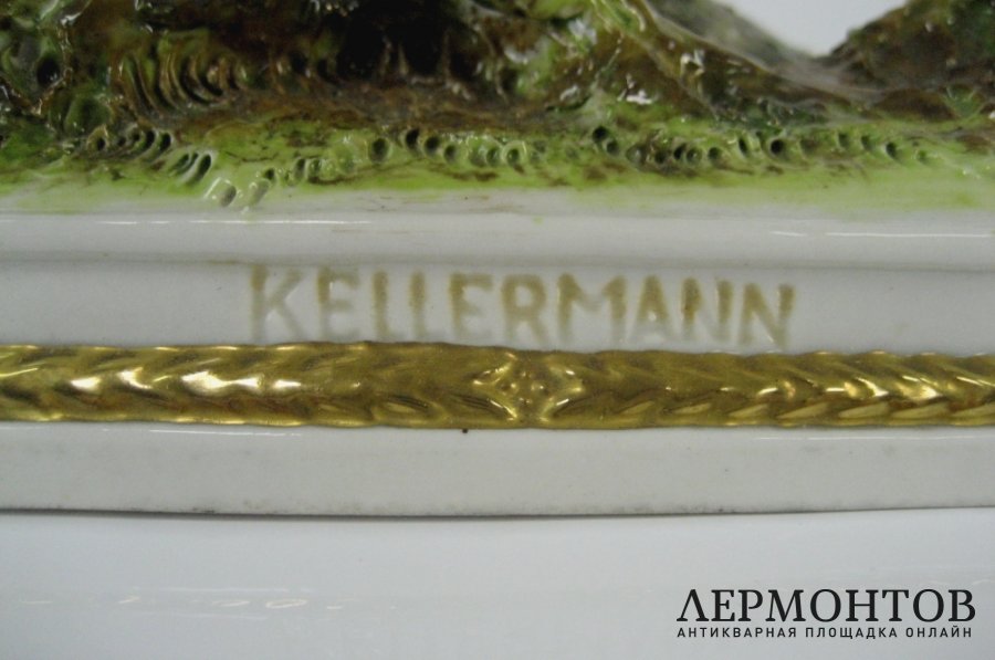 Композиция Генерал Келлерман. Фарфор, Германия, первая половина ХХ века.