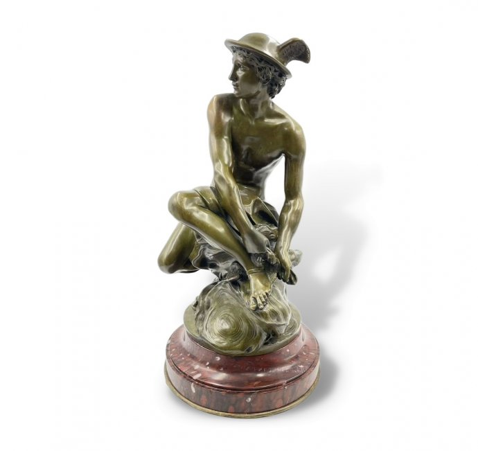 Скульптура Меркурий. Франция, Пигаль, 1870-е гг. Бронза, мрамор.