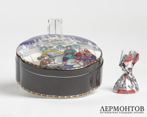 Шкатулка «Жар-птица». Фарфор, Heinrich, Villeroy & Boch, Германия, 1980-е годы