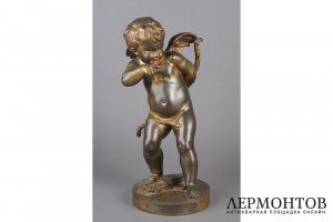 Скульптура Амур. Франция, Париж, автор модели Rougelet, кон. 19 в. Бронза.