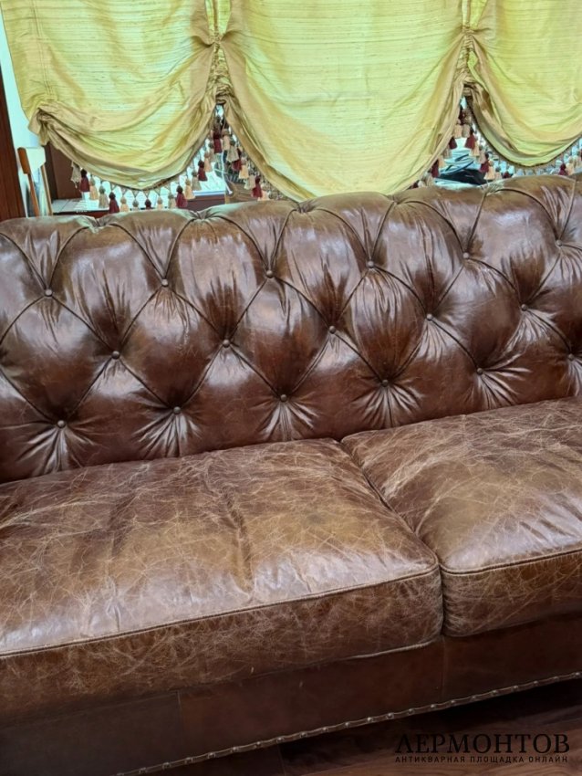 Кожаный диван «Chesterfield Rebel». Andrew Martin