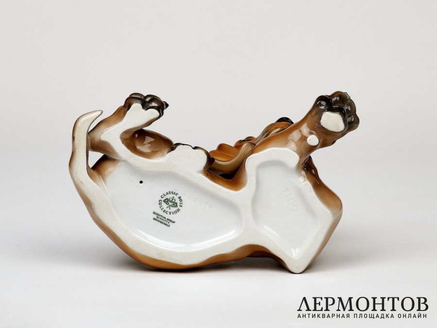 Статуэтка «Такса». Фарфор, Rosenthal, Германия, 1974 год