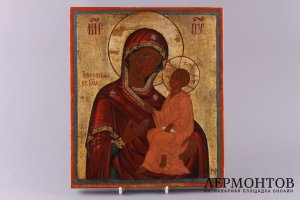 Икона Тихвинская Божья Мать Россия, 1 пол. 18 в. Русский Север.