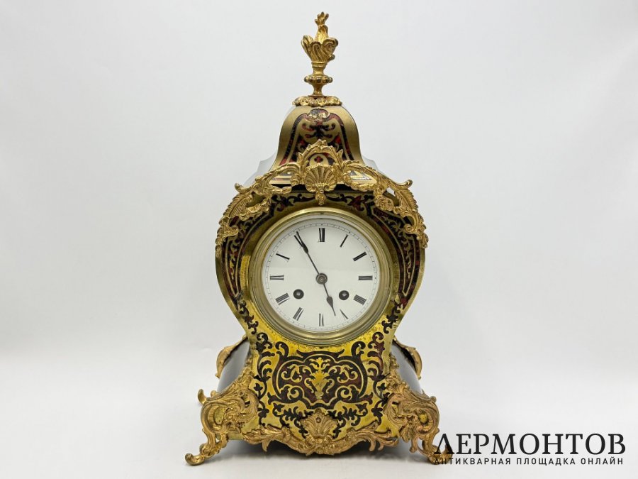 Часы в стиле Буль. Франция, часовая фабрика Фредерика Жапи, 1860-1870-е гг.