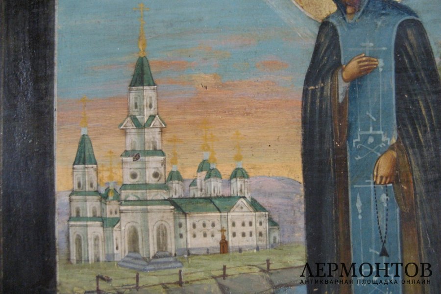 Икона. Образ Святой Княгини Анны Кашинской. Дерево. Российская Империя, XIХ век.