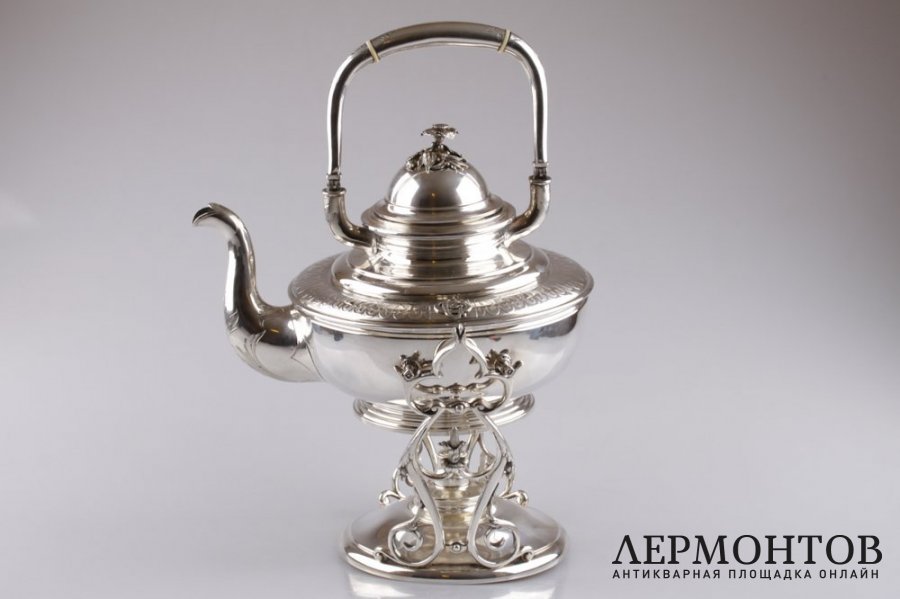 Бульотка F. Nicoud в классическом стиле. Эпоха Наполеона III. Серебро 950. Франция