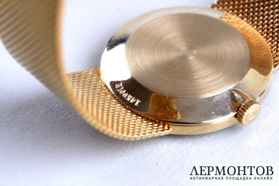 Часы женские наручные Omega. Золото 585 пробы. Швейцария, вторая половина XX века.