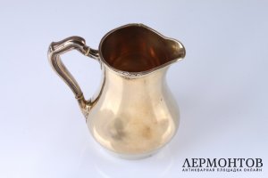 Молочник позолоченный. Серебро 950. Франция