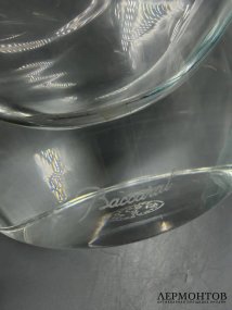 Ваза «Wave». Хрусталь, Baccarat, дизайнер Thomas Bastide, Франция