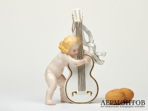 Статуэтка «Дитя с гитарой». Фарфор, Rosenthal, Германия