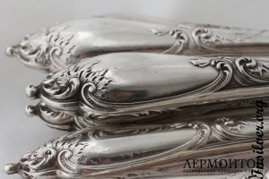 Столовый сервиз Radke. Серебро 84. Российская империя
