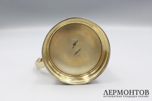 Подстаканник. Россия, Москва, фирма Немирова-Колодкина, 1895 год. Серебро 84 пробы.
