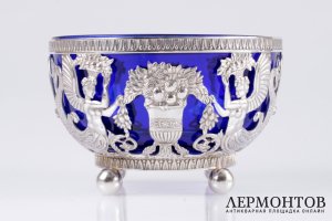 Ваза для сладостей. Серебро 925. Ханау