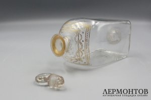 Штоф. Россия, Императорский стекольный завод, конец 18 века. Стекло.