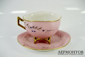 Чайная пара в стиле модерн. Европа. XIX век.