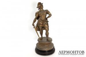 Скульптура Римский Легионер. Германия, авт. мод. Arthur Waagen, 1 пол. 20 в.  Шпиатр.