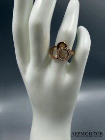 Кольцо «Happy Dreams» с бриллиантами. Розовое золото 750 пробы, Chopard