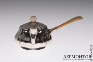Кофейник-турка. Серебро 84 пробы. Российская империя