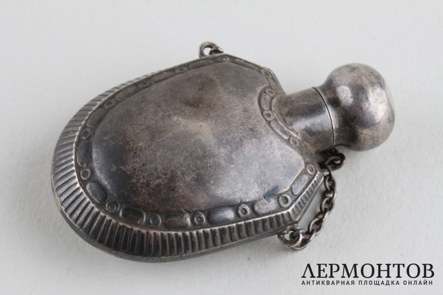 Флакон для духов и масел. Серебро. Российская империя, XIX-начало ХХ вв.