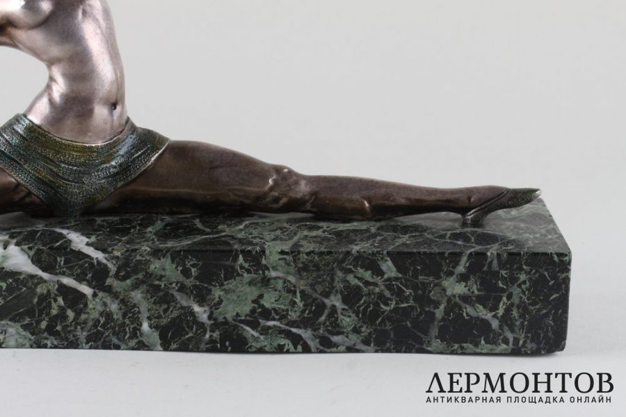 Скульптура Танцовщица в стиле Ар Деко. Франция, Париж, авт. мод. Morante, 1920-1930 е